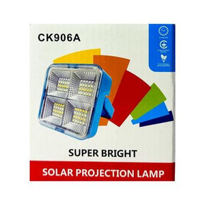 Rechargeable Solar Wall Lamp - Essential Camping Gear - 1 Pc with Type-C Charging Port