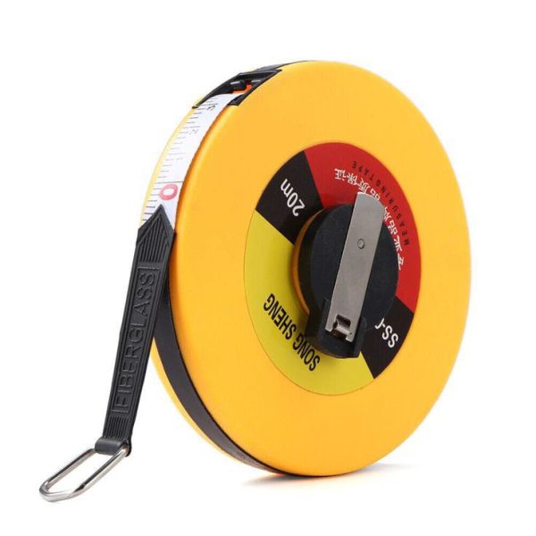 Measuring Tape 30m/ 100ft, Heavy Duty For Professionals Fibre Glass Zerox Top Quality Heavy Duty