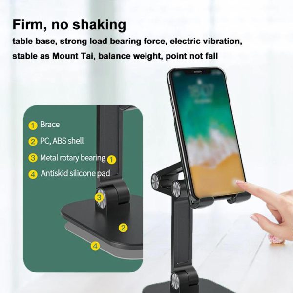 Foldable Adjustable Desktop Table Mobile Phone Laptop Bracket Flexible Holder Stand
